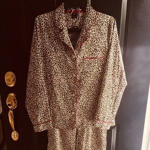 Apt 9 Leopard print pajama set.